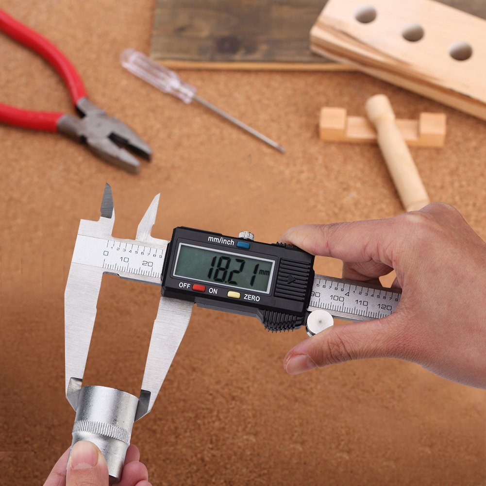 Digital Micrometers Ltd Pied à coulisse numérique 300 mm 30,5 cm Grand écran Lcd Étui inclus