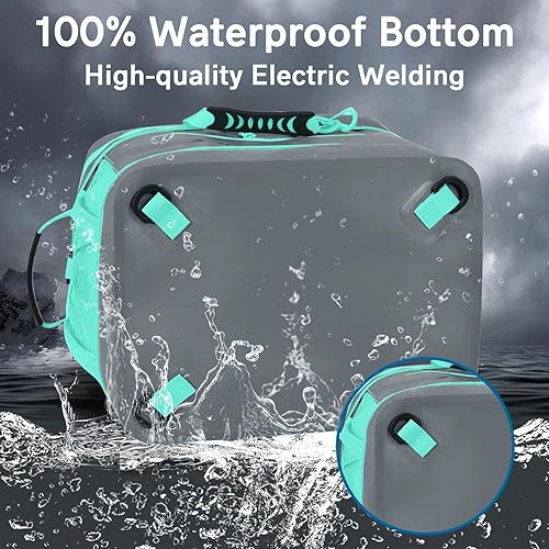 Miniatura 53 de Bolsa impermeable de PVC para cubierta de paddleboard, 40 latas Sup Deck Cooler Bag,Bolsa enfriadora para paddleboard,Bolsa térmica para lonchera