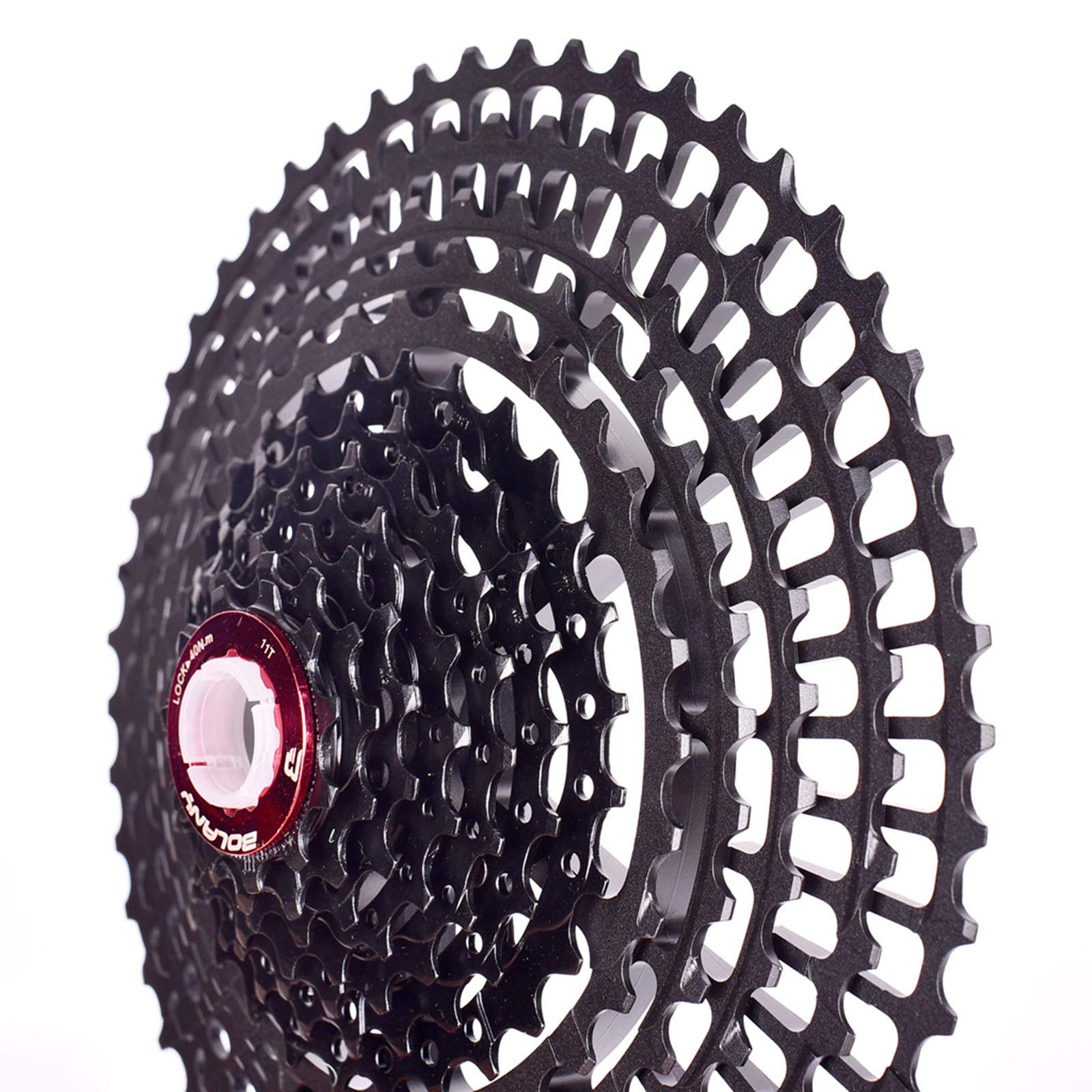 Unisex - MTB per Adulto 12 velocità 11-52T Cassetta Nero Ultraleggero Bicicletta volano Bici Ruota Libera Parti Montagna,