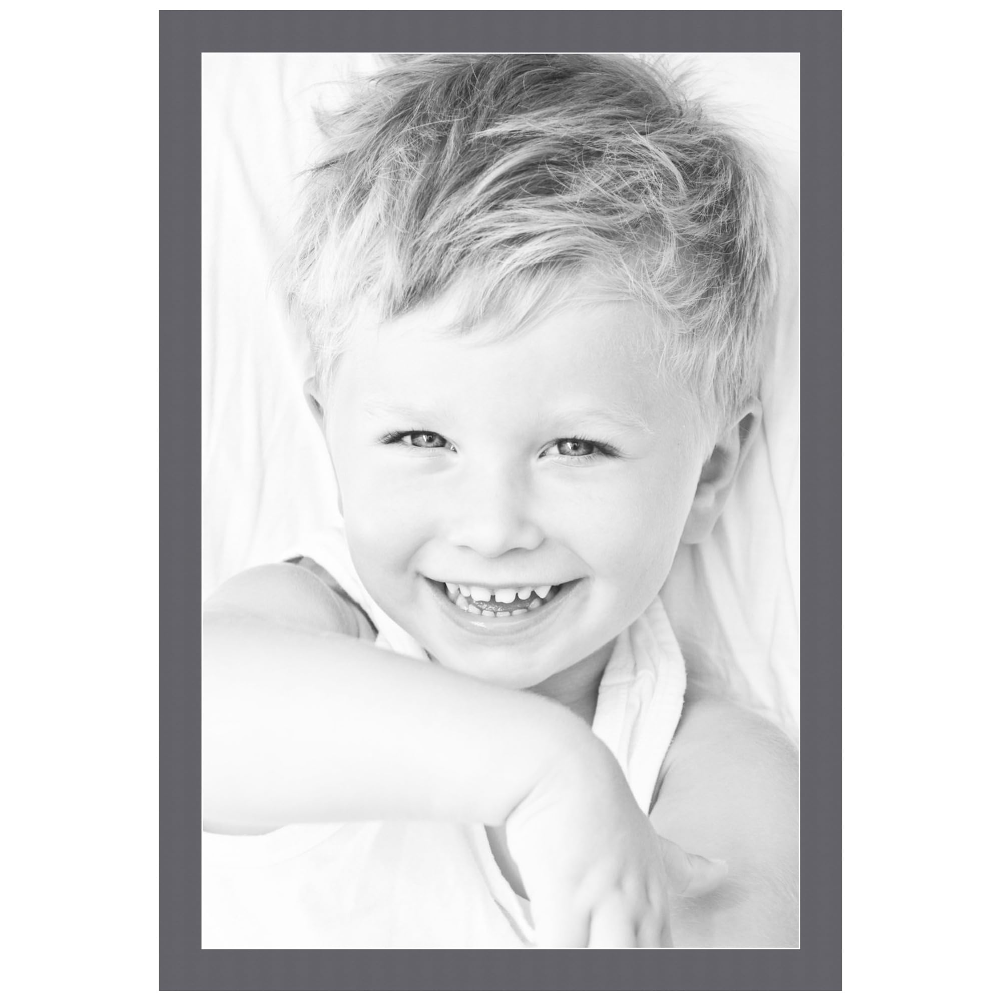 24x36 Granite/Mountain Grey Custom Mat for Picture Frame with 20x32 Opening Size (Mat Only, Frame NOT Included) - 4 Pack