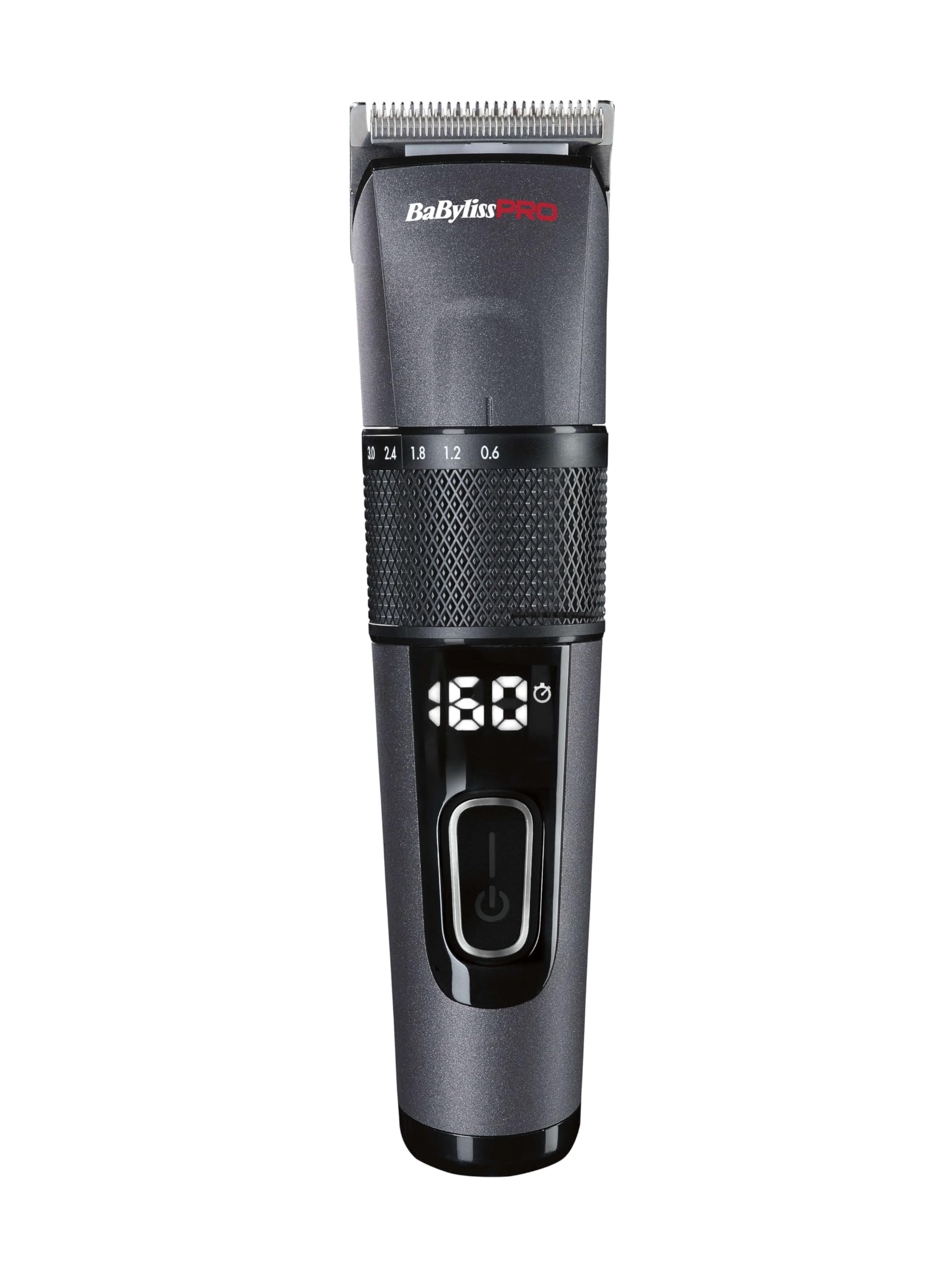 BaByliss PRO FX872E Tondeuse Professionnelle Digitale sans Fil Coffret Cut Definer+ Socle de Charge Malette de Transport Performance de Coupe Cheveux