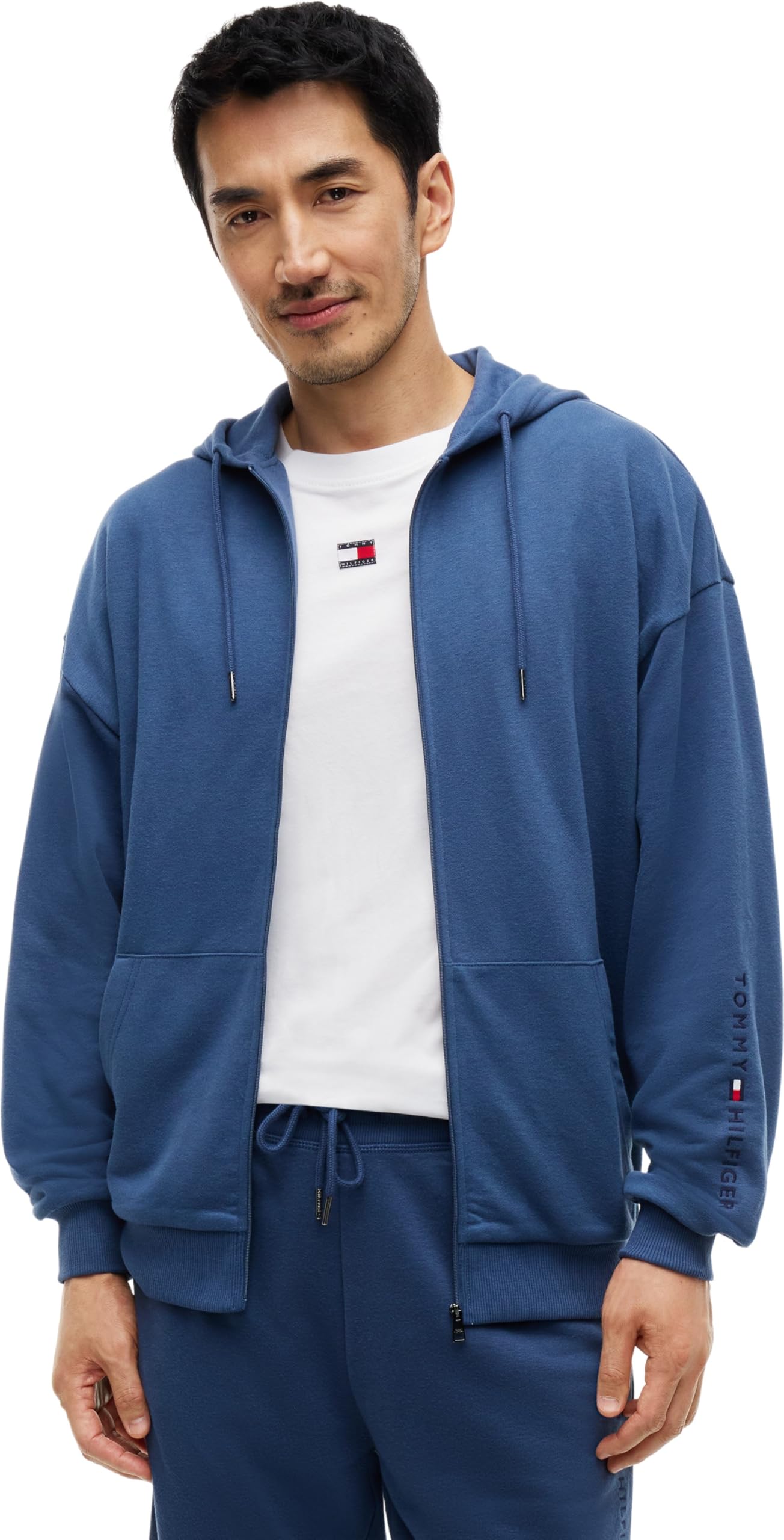 Tommy Hilfiger Men's Fz Hoodie Um0um03781 L/S Sweatshirt (pack of 1)