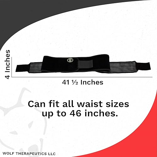 Miniatura 2 de Dr. Wolf Si Belt - Cinturón sacroilíaco para aliviar el dolor articular SI, dolor de cadera y dolor ciático