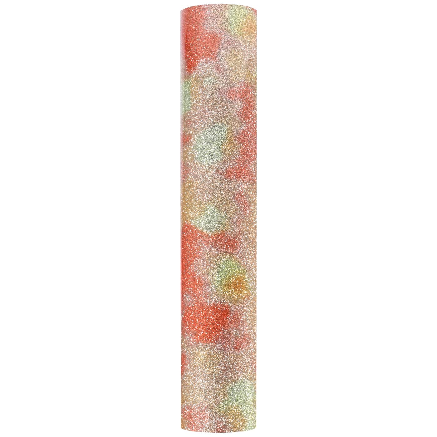 TECKWRAP Kolorowa brokatowa rolka winylowa, termotransferowa - HTV folia flex do naprasowania 152 cm x 30 cm (szampańskie złoto)