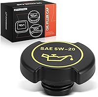 A-Premium Engine Oil Filler Cap Replacement for Ford F-150 F-250 F-350 Explorer Mustang Ranger - F3AZ-6766-B Compatible