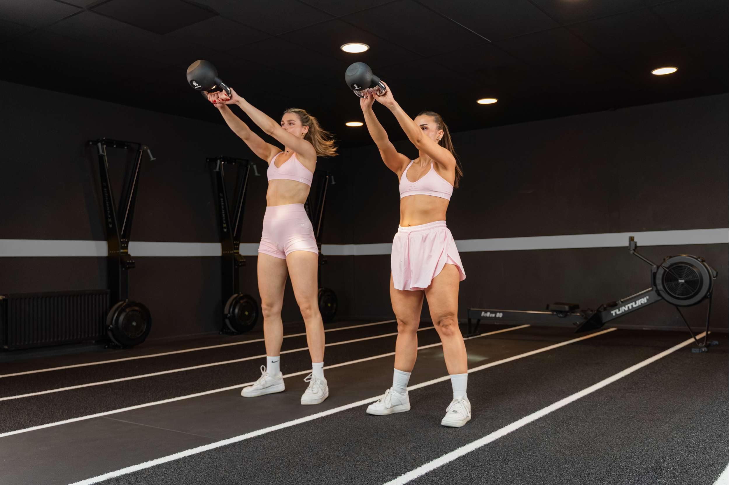 Tunturi Platinum Gummi Kettlebell – 12–20 kg – Set