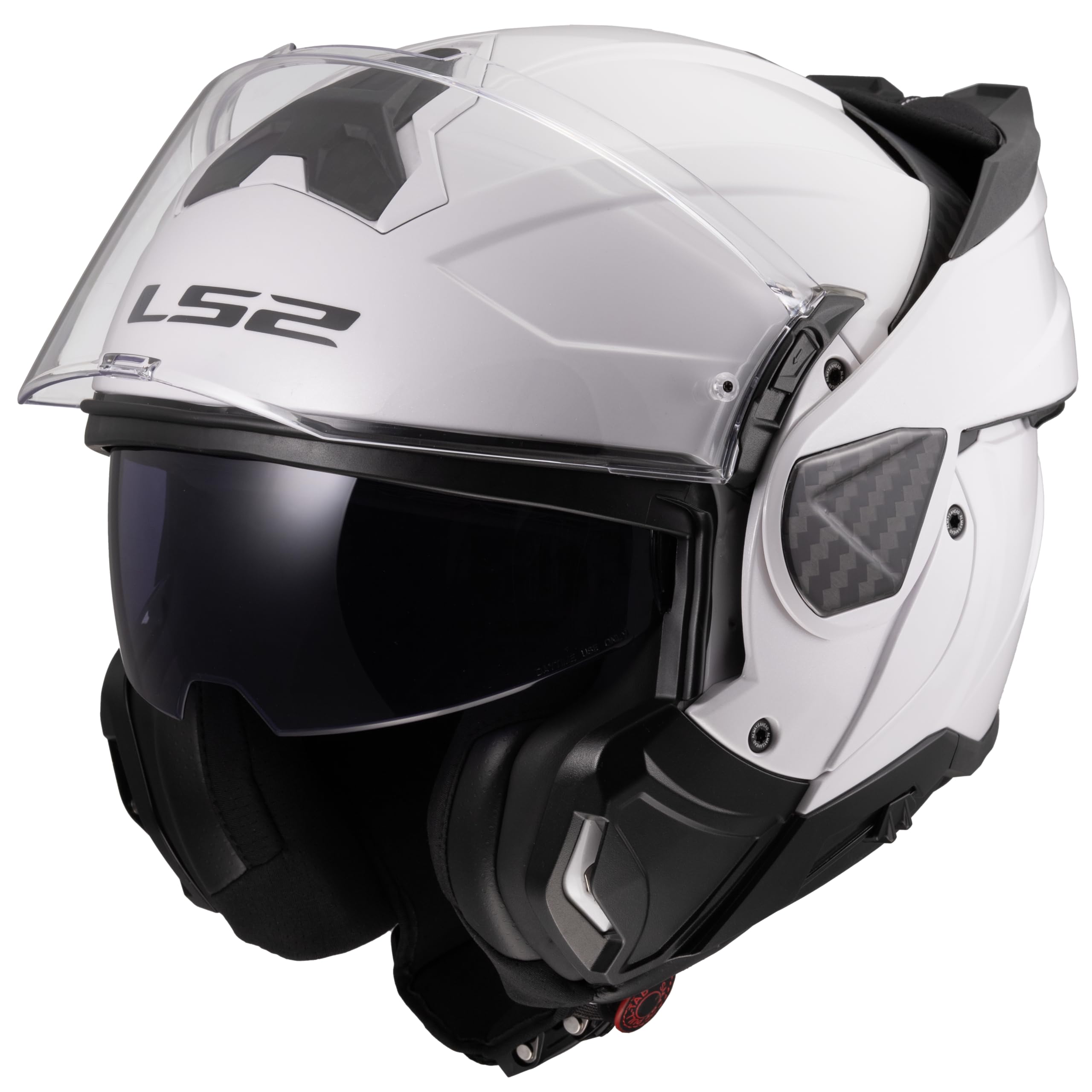 LS2, Casque Moto Modulable ADVANT II Solid Gloss White