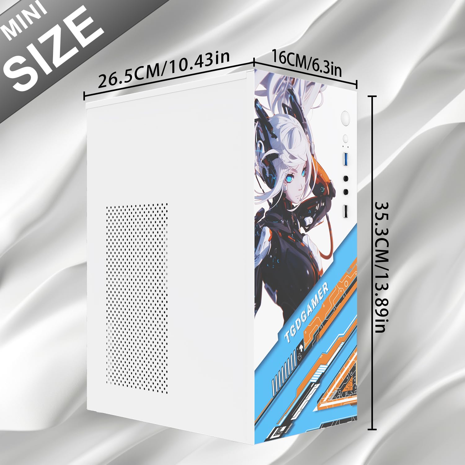Amazon.com: matx case,itx case,Micro ATX PC Case for Office