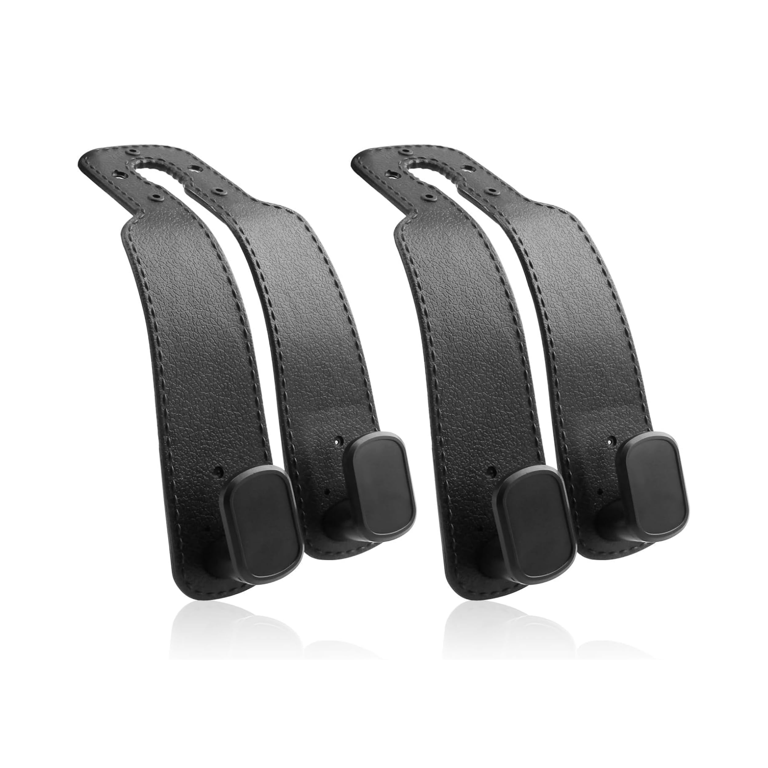 R-timer 2 Pcs Car Headrest Hooks for Mitsubishi Lancer Evolution Ⅹ, Seat Back Hanger Storage Organizer Heavy Duty Purse Bag Holder Seat Organiser Hooks