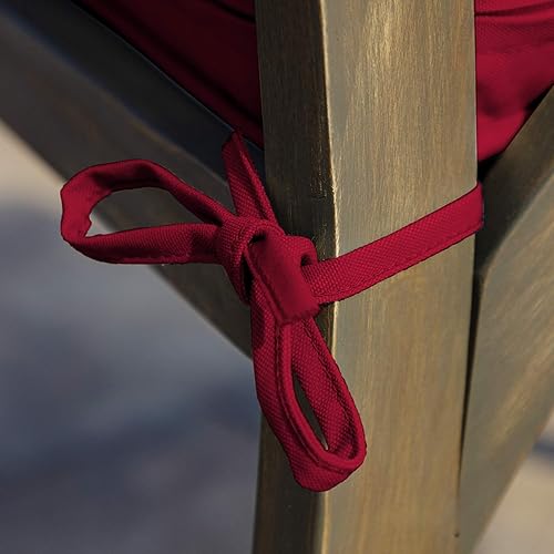 Miniatura 3 de Arden Selections ProFoam Performance - Cojín para asiento de exterior, 20 x 20, color rojo Caliente