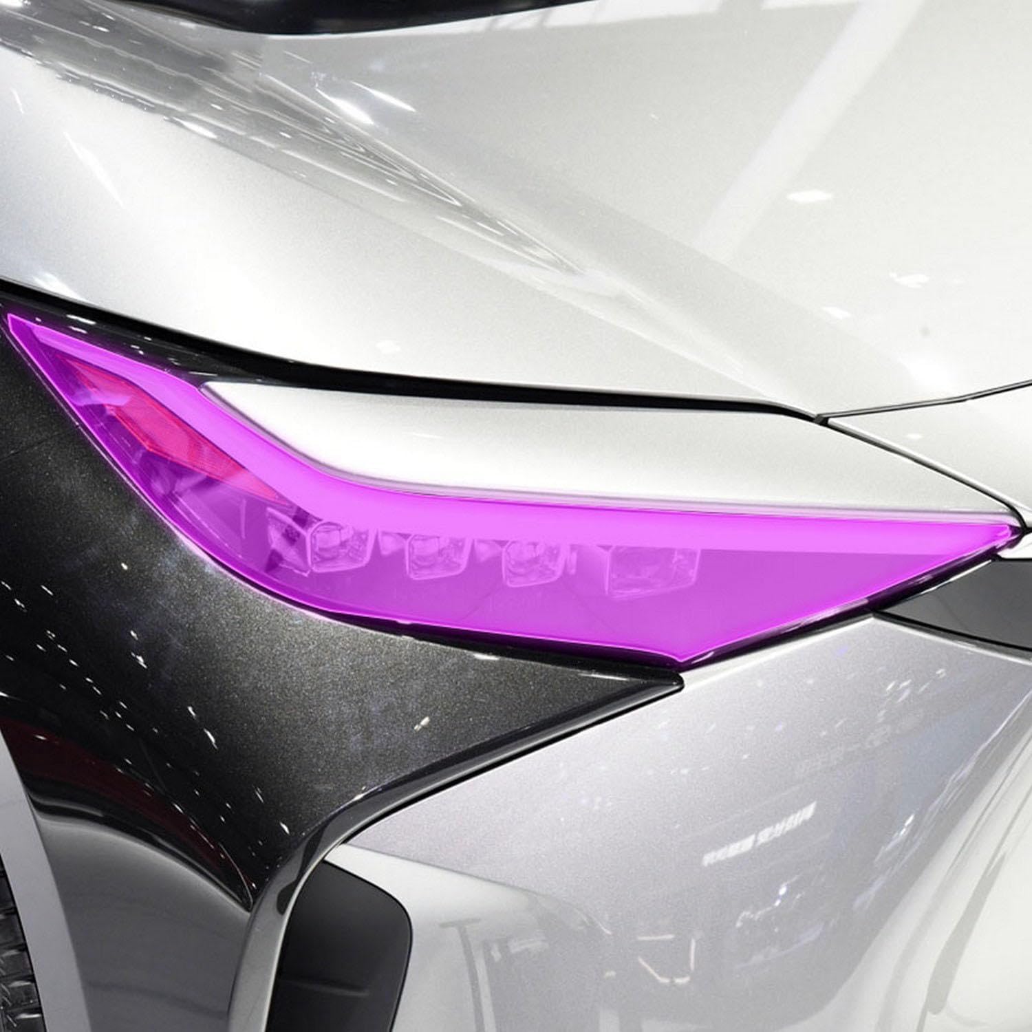 Car Exterior Film TPU PPF Headlamps Protective Film Anti Scratch Repair Membrane Smoked Headlight refit，for Toyota BZ4X 2022-2023