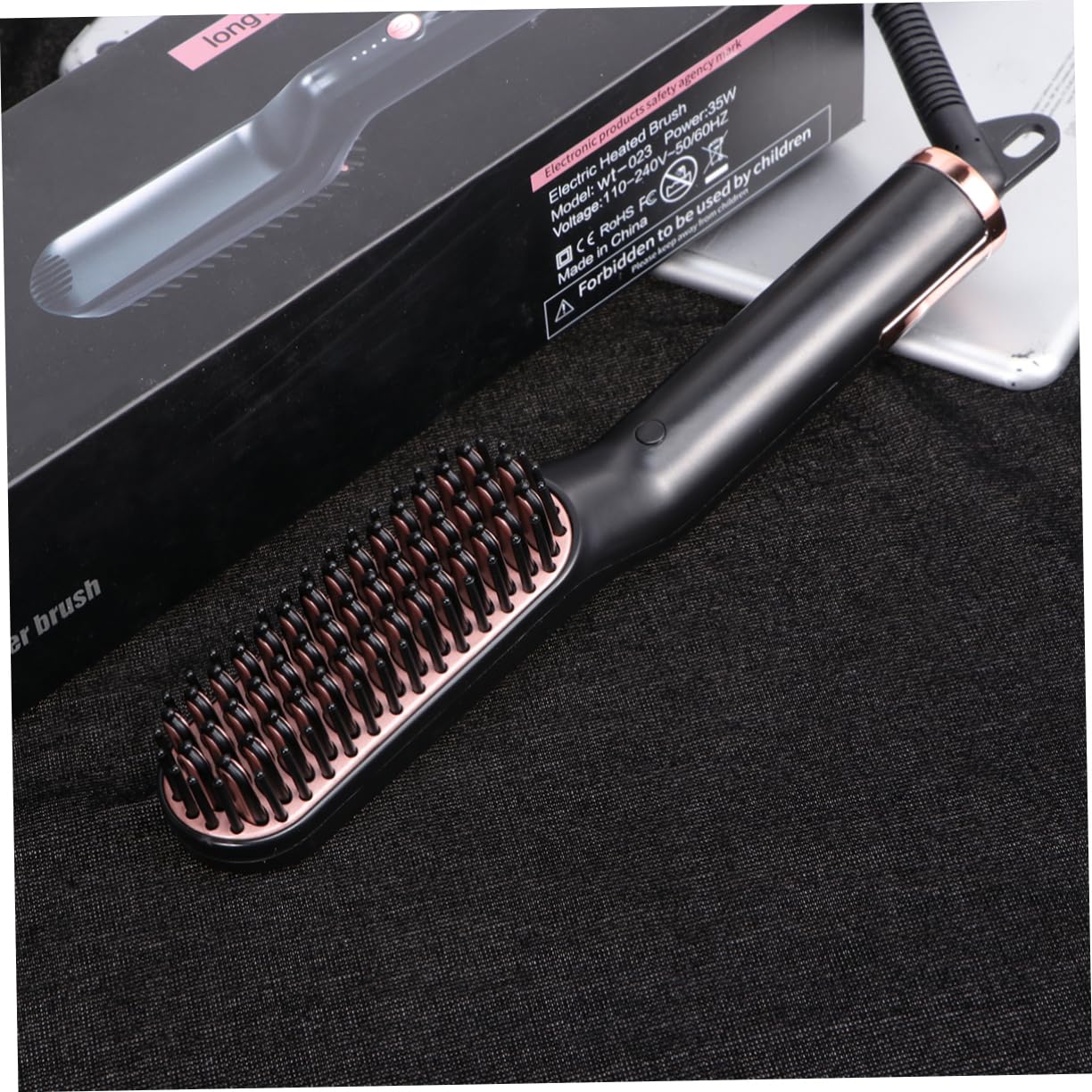 Pettine Per Pettine Per Parrucchiere Lisciante Materiale Sicuro Per Manico Spazzola Piccola e Portatile