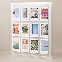 Vista 1 de Elil Polaroid & Fujifilm - Marco de fotos flotante de acrílico transparente de 11.8 x 10.2 pulgadas con capacidad para fotos de 8 x 10 pulgadas o 12