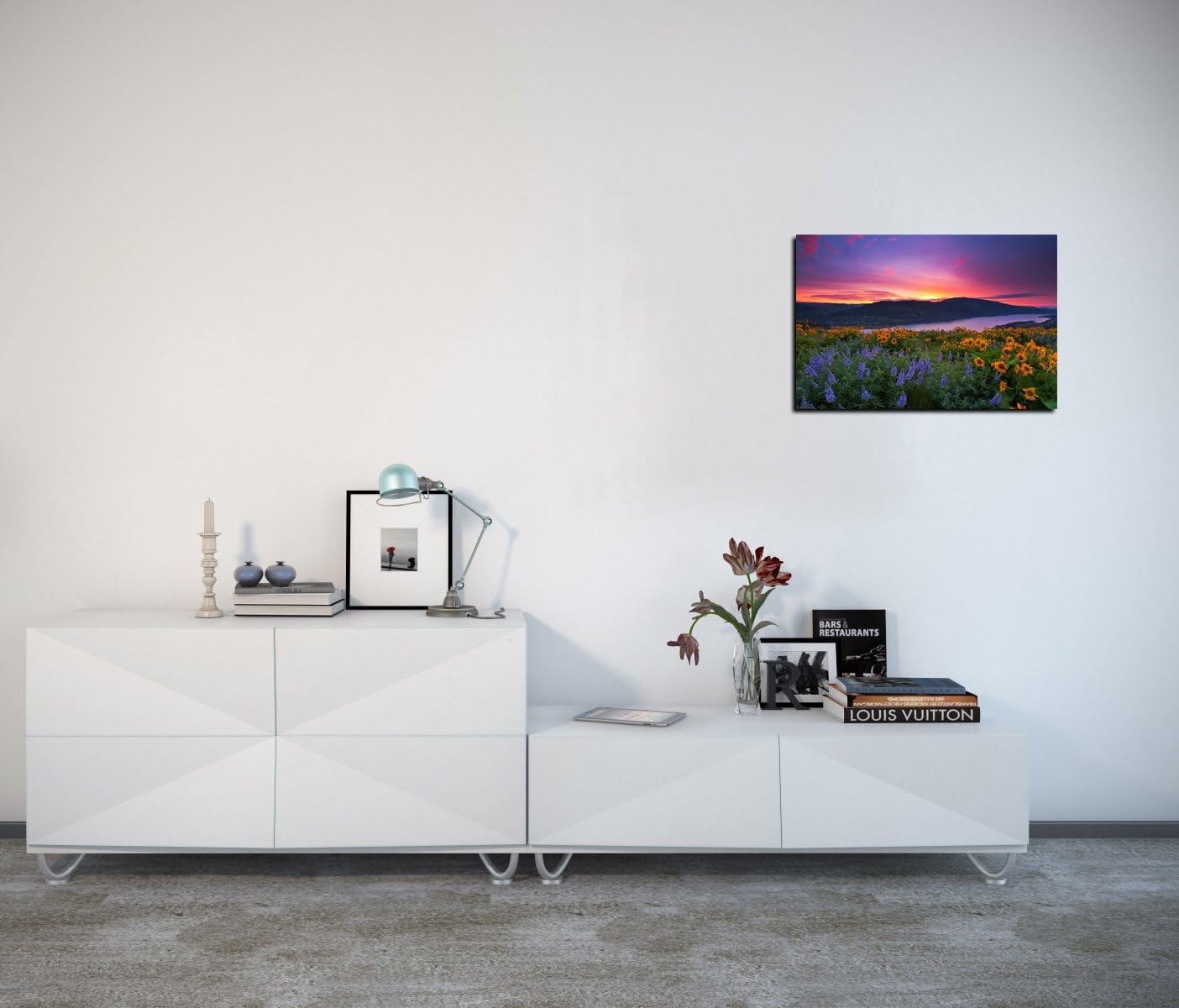 Epic Graffiti 'Paradise Garden' by Jesse Estes, Canvas Wall Art, 12" x 18"