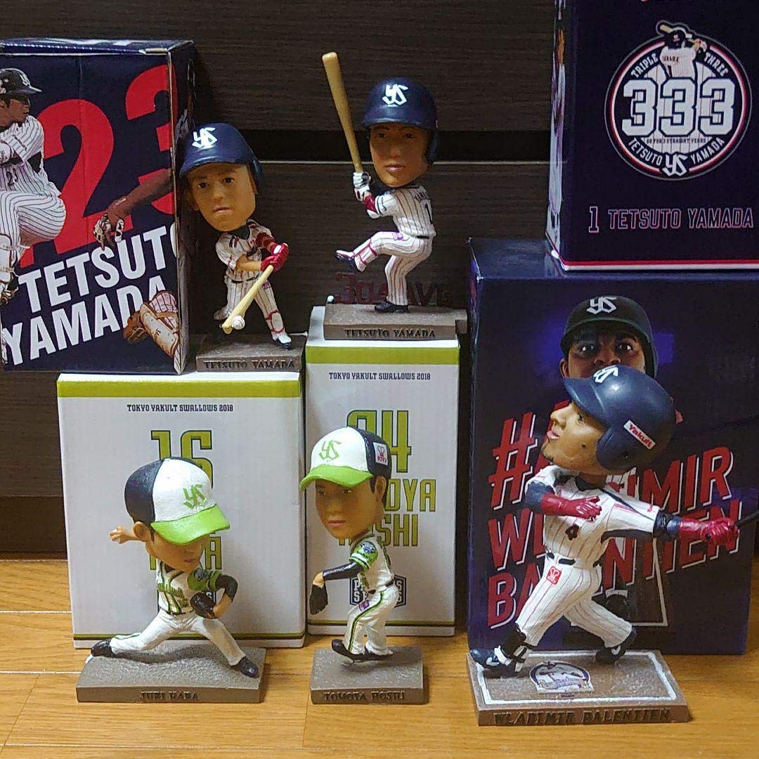 ヤクルトスワローズ ボブルヘッド　5点セット