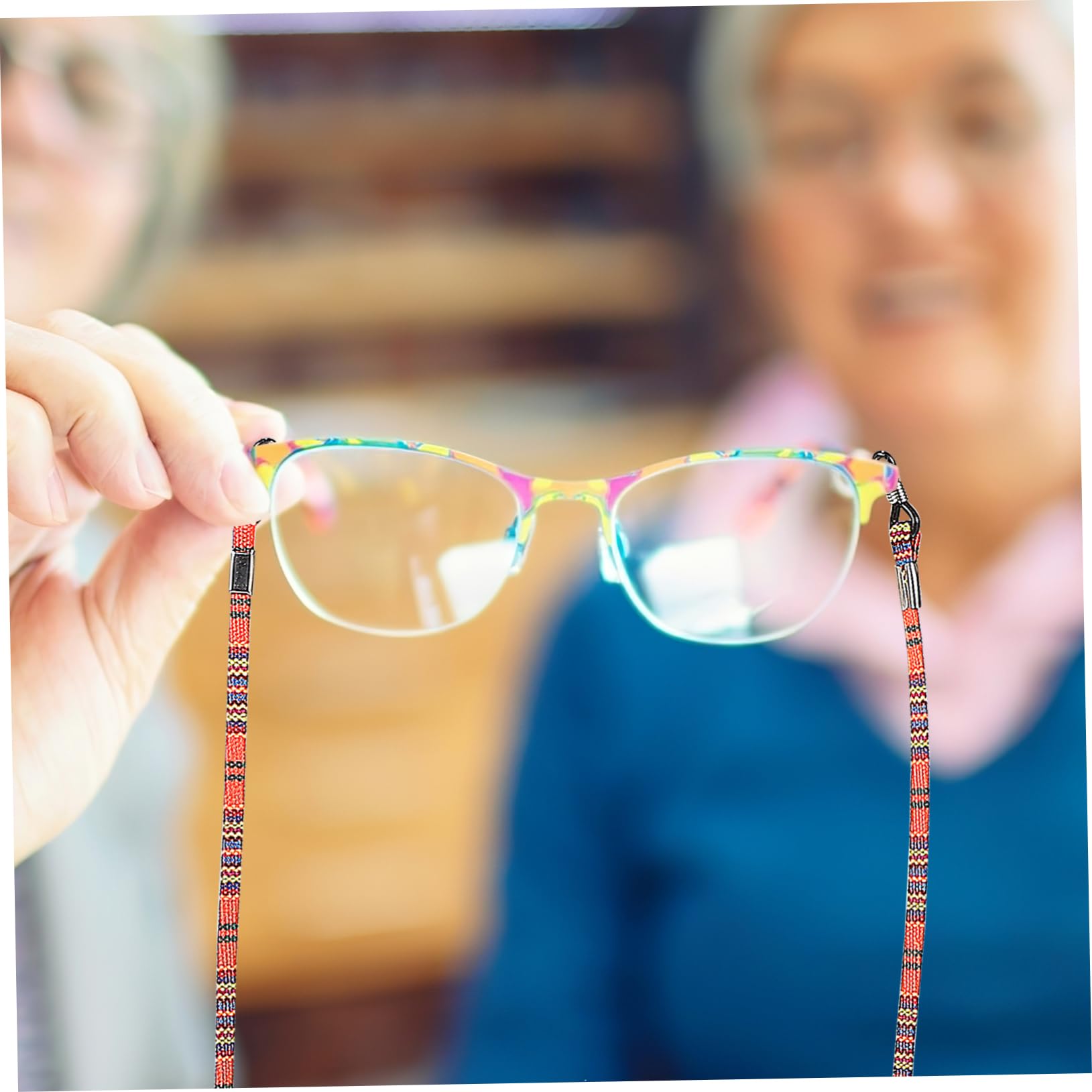 50stücke Bohemian Brillenband Bunte Brillenhalterung Anti-rutsch Brillen-schnur Für Sonnenbrillen Und Lesebrillen Modisches Eyewear Zubehör Für Stilvolle Outfits