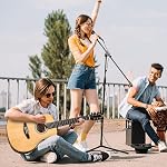 Acoustic Guitar 3/4 Size - 36 Inch Acoustic Guitar Acustica Guitarra Bundle for Beginners and Students, Spruce Top, Guitarra Acustica Starter Kit by Vangoa