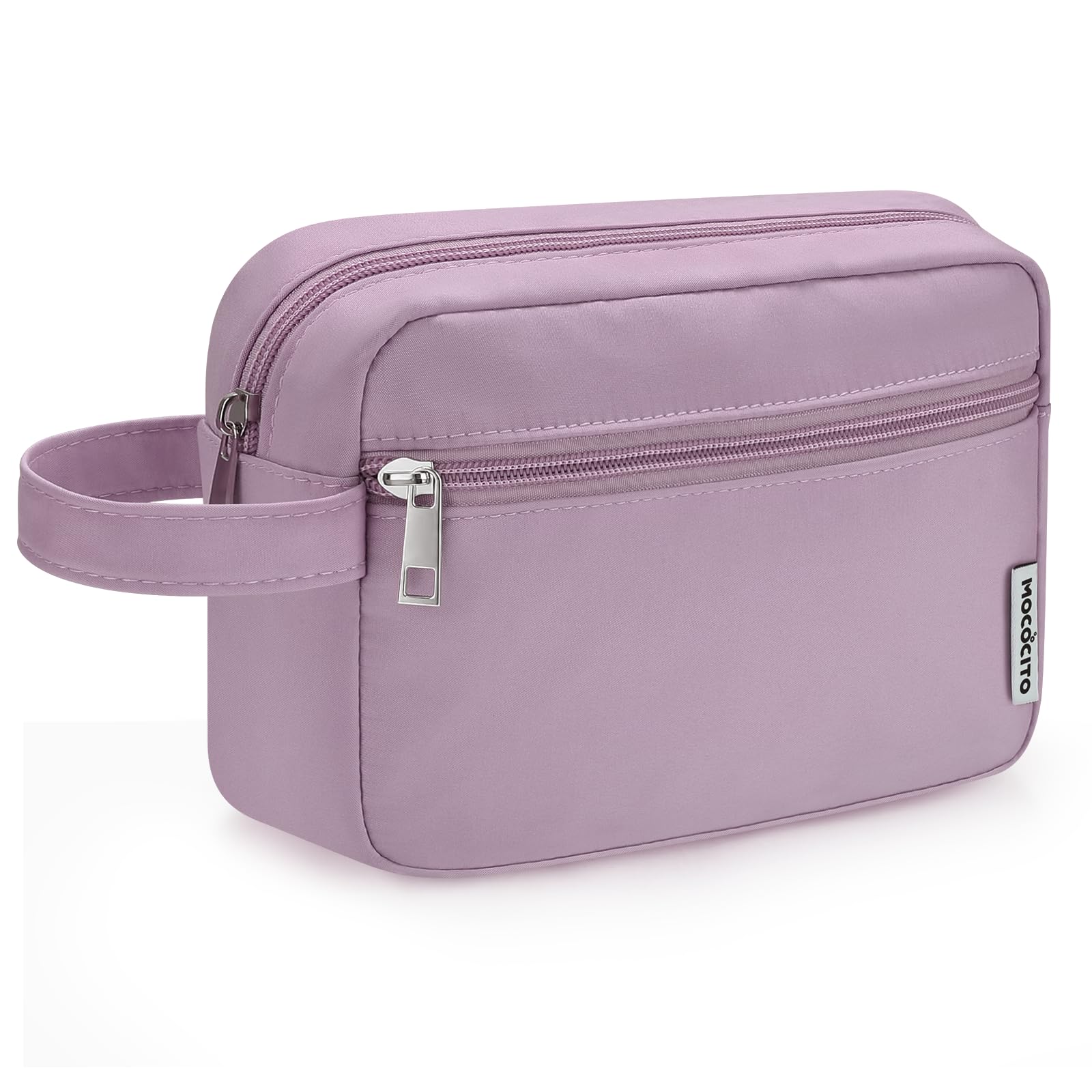 MOCOCITO Neceser para Viaje Neceser Hombre Mujer De Aseo Neceser De Viaje Bolsa de Gimnasio (Lila Delicado)
