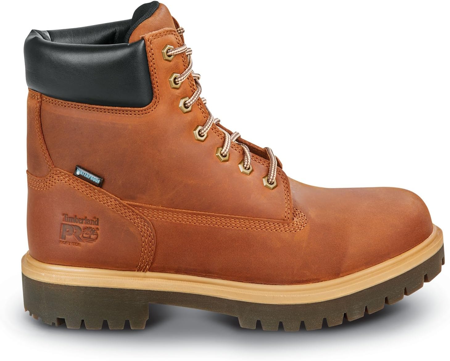 Timberland PRO Men's 6 Direct Attach MaxTRAX Soft Toe Waterproof Insulated Boot - Image 6