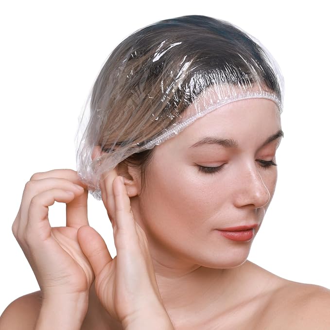 Gorros desechables transparentes 21 pulgadas, pack 100 miniatura 5