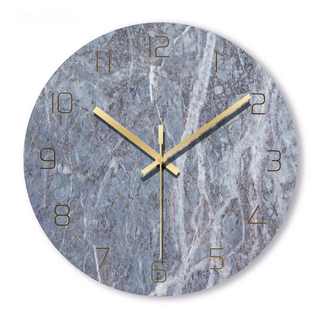 Amazoncom Zweid Grey Wall Clock
