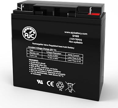AJC Battery Compatible with Friendly Robotics Robomower RL800 Lawn Mower and Tractor Battery