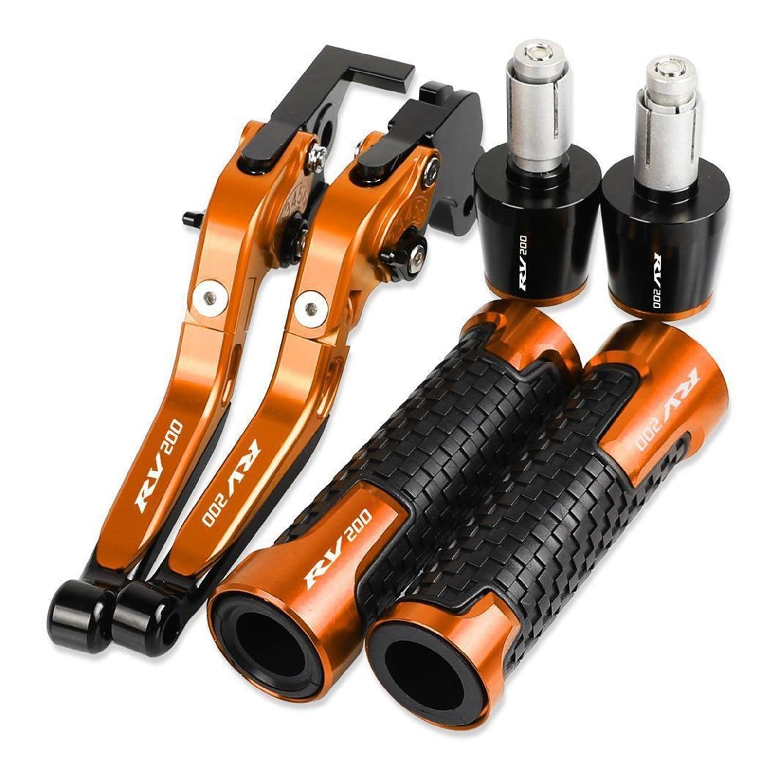 Lsdsaaza 17 For Suzuki For Rv200 2016 20 Motorcycle Handbrake Brake Clutch Levers Handlebar Hand Grips Ends Motorcycle Brake Clutch Lever