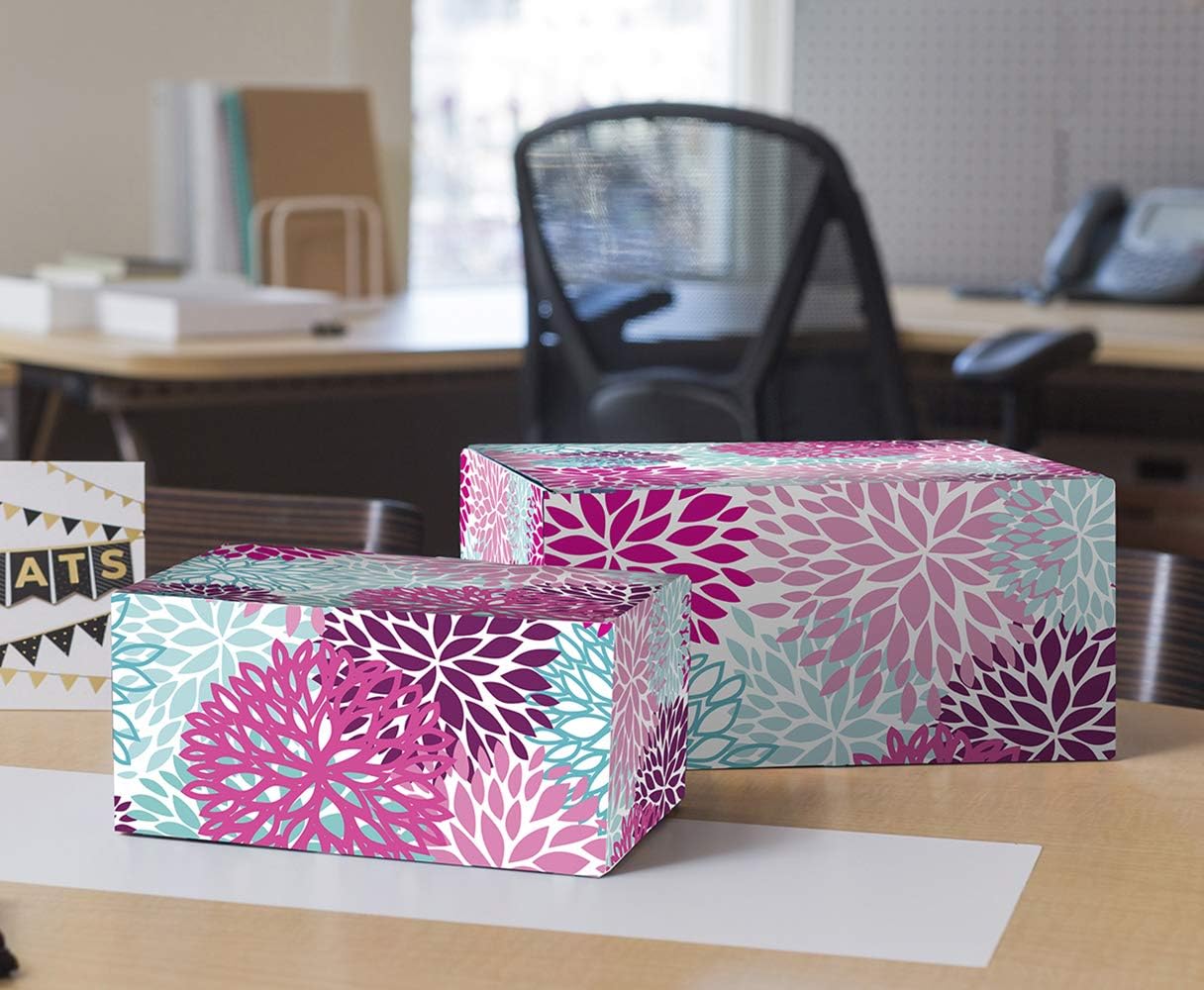 Snap-N-Store Storage Box 3-Piece Set, Small/Medium/Large, Colorful Mums (SNS03326) : Everything Else