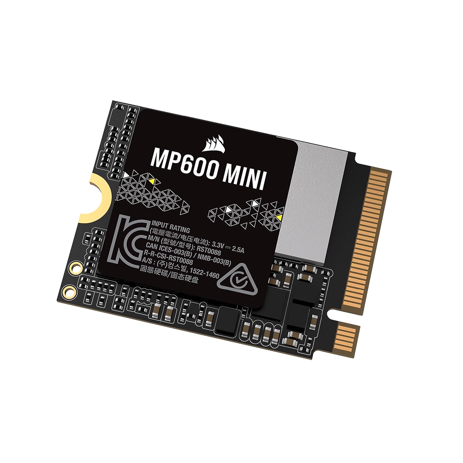 Product image of Corsair MP600 Mini 1TB PCIe 4.0 x4 NVMe M.2 SSD – M.2 2230 – Up to 7,000MB/sec Read – High-Density TLC NAND – Great for Steam Deck and Microsoft Surface