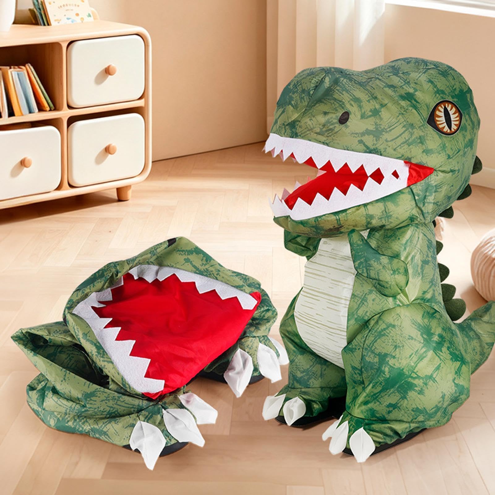 Dinosauro Gonfiabile Giocattolo Decorazioni a Gonfiaggio Rapido con