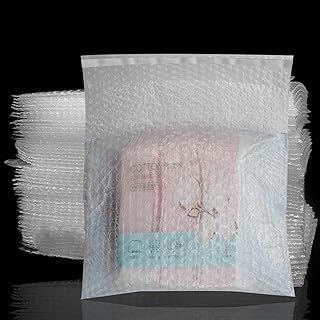 20PCS Self-Seal Bubble Out Bag Pouches, 12" x 16" Clear Bubble Cushioning Wrap Bag, Double Wall Shockproof Bubble Pouches Bag Protective Storage Bag for Moving, Shipping, Packing and Storage