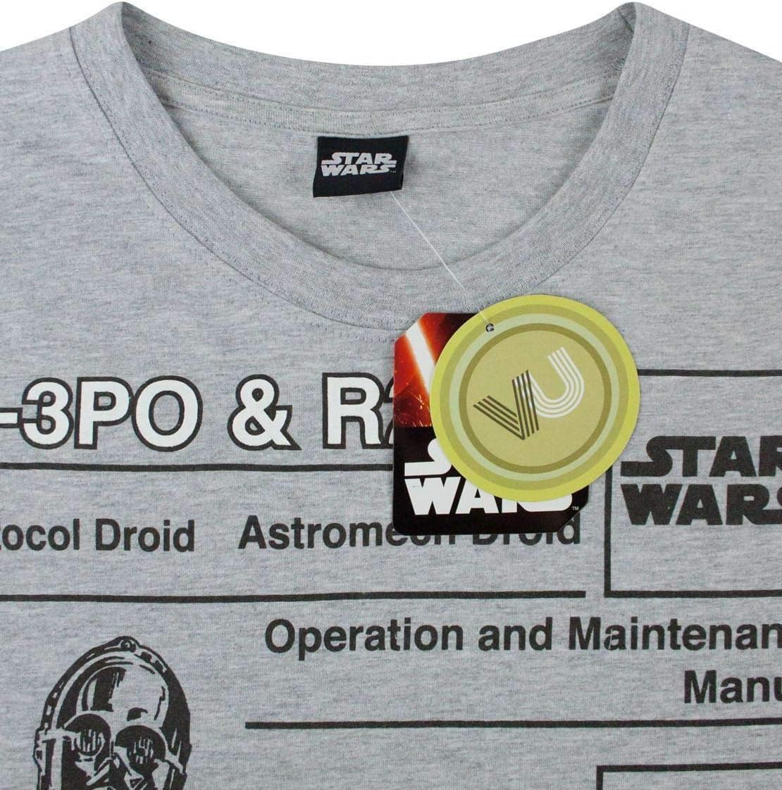 STAR WARS C-3PO and R2-D2 Men's T-Shirt image 4