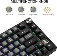 EPOMAKER TH80 SE Wireless Mechanikus Billentyűzet RGB, Hot-Swap, Gaming Gamer PC Mac 6
