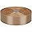 Baocuan Satin Ribbon 50 Yards Solid Fabric Ribbons Roll for Wedding Invitations, Bridal Bouquets, Sewing, Party Decorations, Gift Wrapping and More (Champagne, 1 inch)