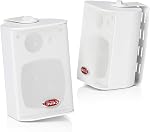 BOSS Audio MR4.3B 200-Watt 3-Way Marine 4-Inch Enclosed System Speaker