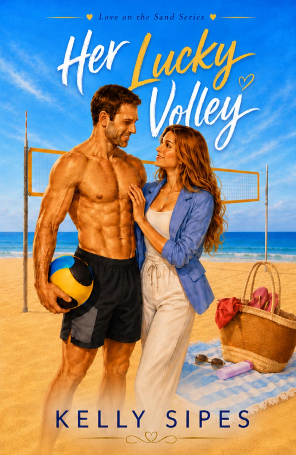 Her Lucky Volley: A Sweet Beach Volleyball Sports Romance (Love on the Sand Series)