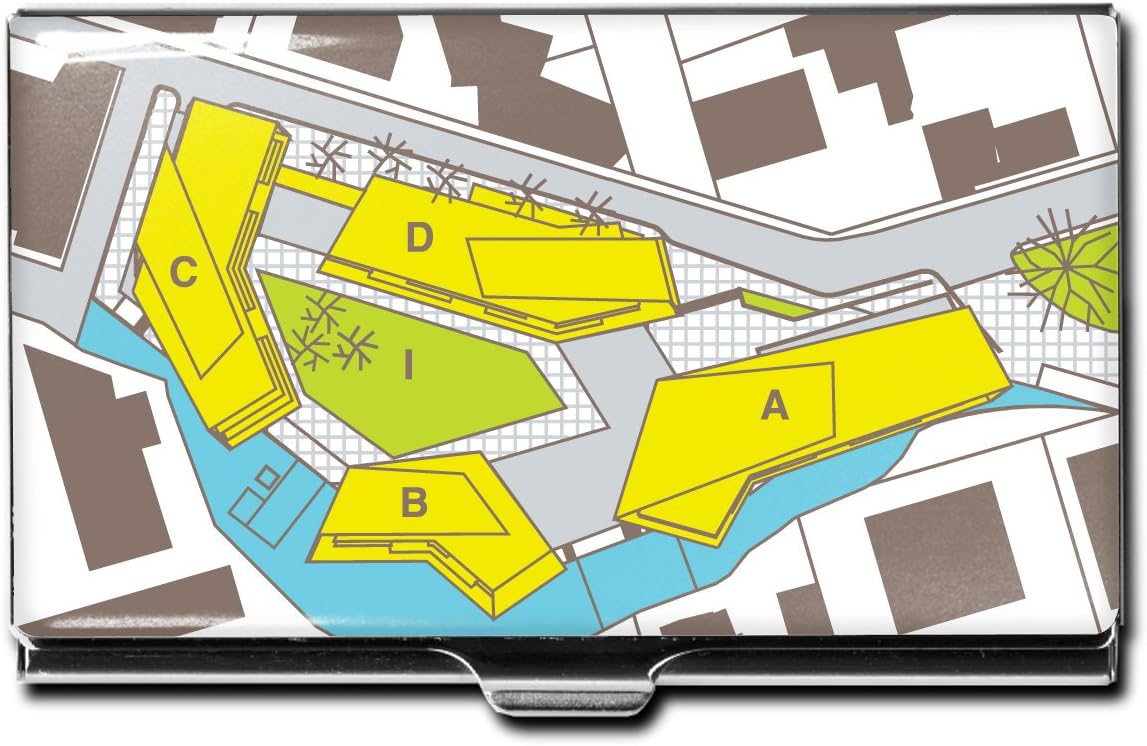 ACME Studios Site Plan Business Card Case by Hariri + Hariri (CHH01BC)