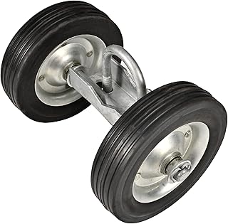 Fence Gate Wheel 6" Sliding Gate Wheels, Rolling Gate Carrier Wheels for Chain Link Fence Rolling Gates