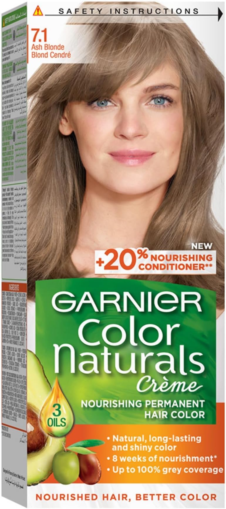 Color Naturals - 7.1 Ash Blond