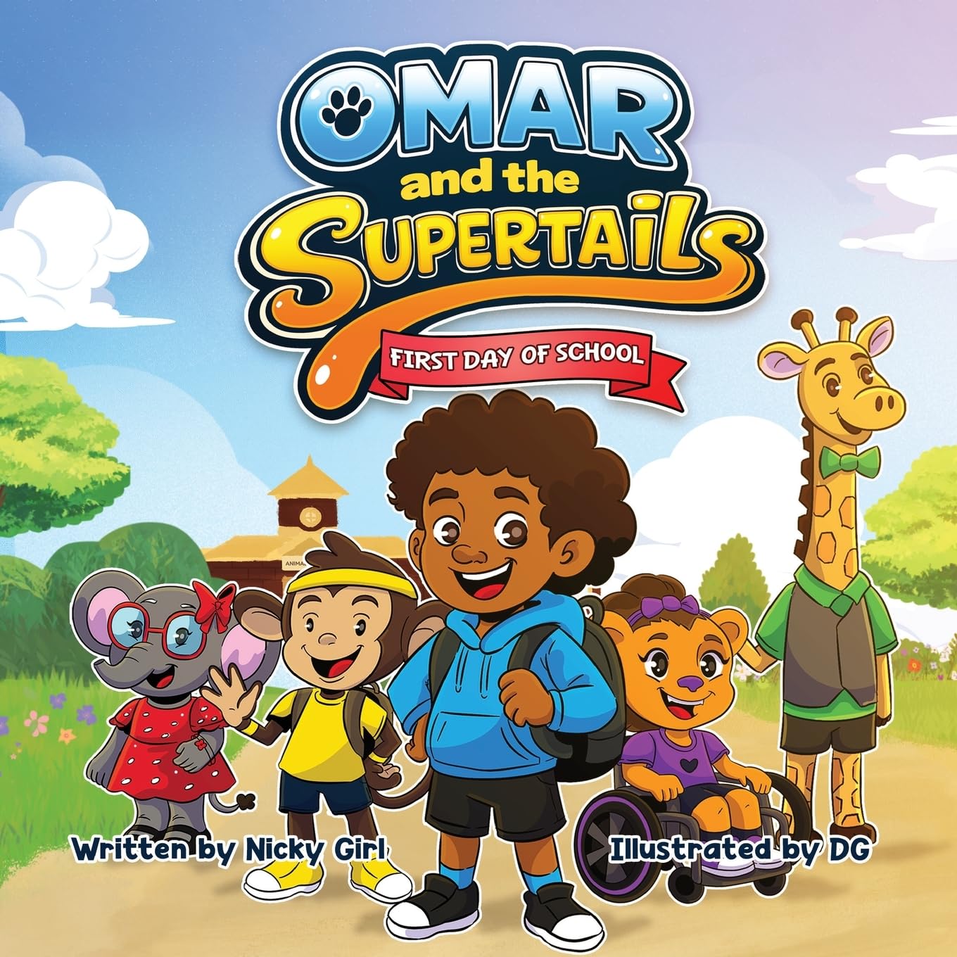 Omar and the SuperTails: First Day of School: A Confidence-Building Back-to-School Picture Book About Friendship, Inclusion, and Being Yourself