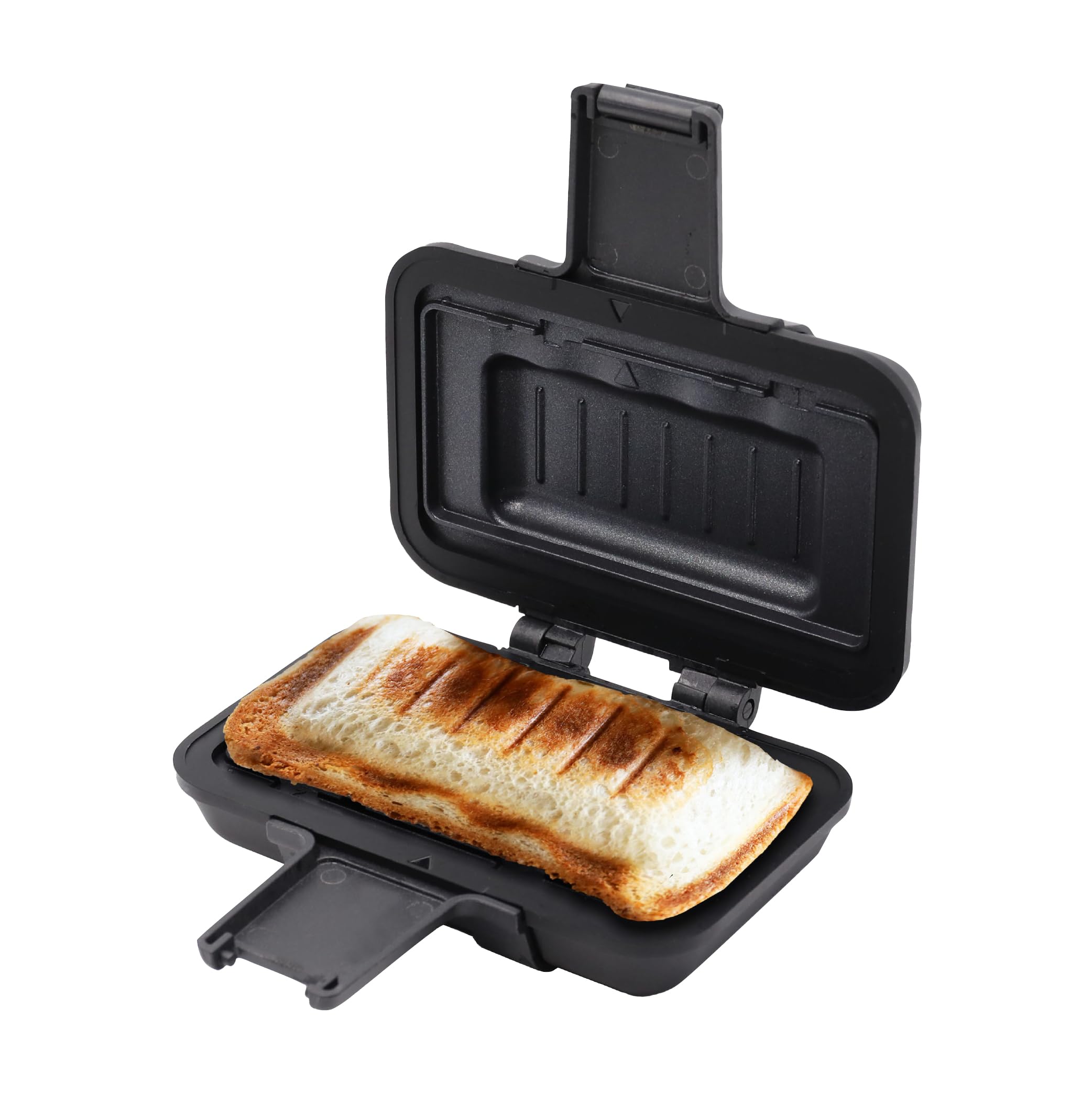 シービージャパン ホットサンドメーカー 電子レンジ調理器具 ハーフサイズ 1枚用…