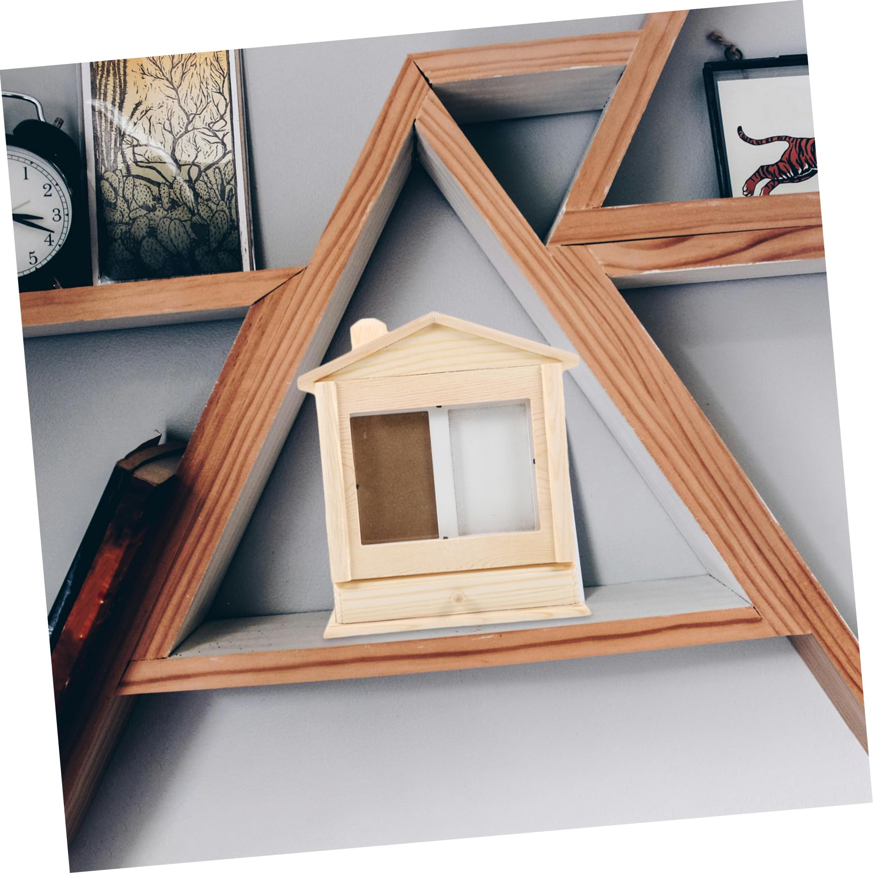 Happyyami Holzurne für Haustiere Gedenkbox für Personalisierte Urne zur Aufbewahrung von Langlebige Holzauflösung mit Fotorahmen für Trauerbewältigung
