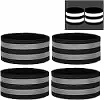 VERY IMPORTANT RUNNER - Set 4 Fasce Riflettenti Per Corsa E Sport | Adatte Per Braccia E Gambe | Visibilità Notturna - Foto 9