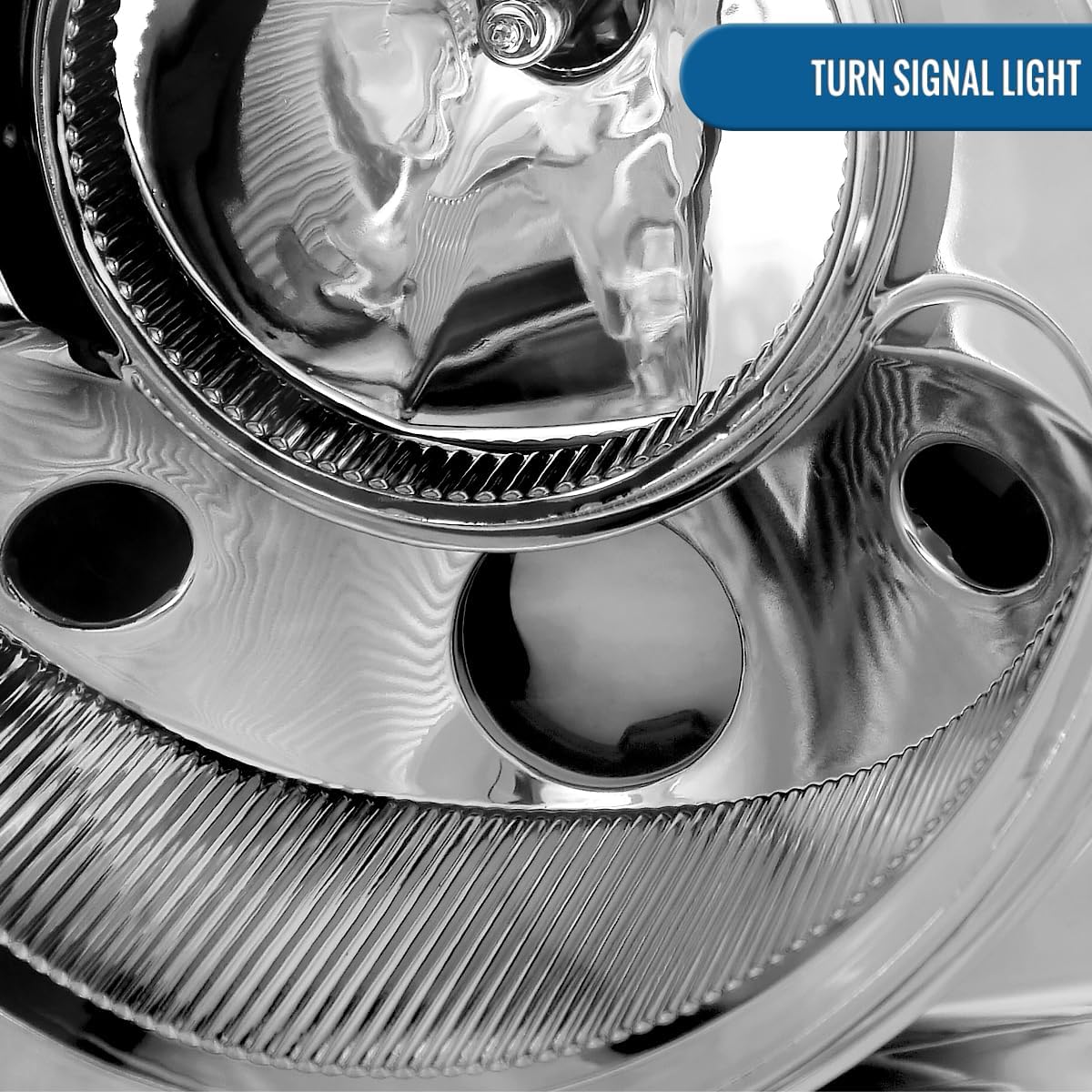 Ronnin - Fits 2005-2010 Chrysler 300 Replacement Halogen Projector Headlights Assembly Pair | Chrome