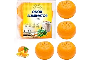 4 Pack Professional Baking Soda Deodorizers, Odor Eliminator Balls