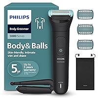 Philips Bodygroom series 5000 - Rifinitore per uomo tripla protezione