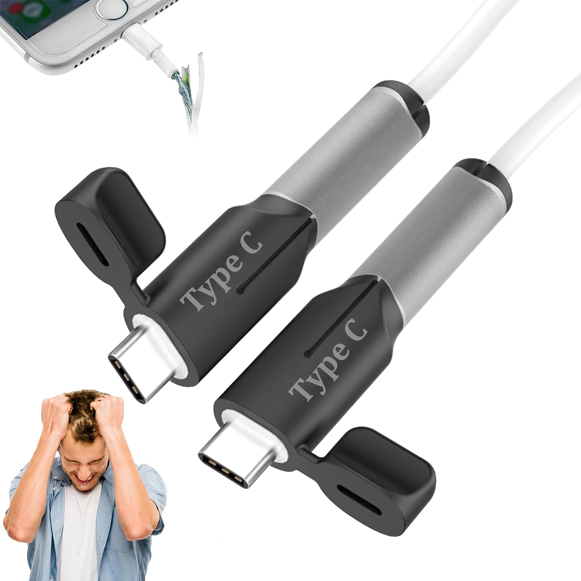 See full amazon price history chart for PIVDO Silicone Charger Cable Protector - Useful Daily Life Mobile Accessories, Spiral Guard Sleeve for iPhone & Android - Safety Cover for Charging Cord, Cool Rubber Wire Protection (Type C to Type C) PIVDO Silicone Charger Cable Protector - Useful Daily Life Mobile Accessories, Spiral Guard Sleeve for iPhone & Android - Safety Cover for Charging Cord, Cool Rubber Wire Protection (Type C to Type C) (B0D73VR5BV) Amazon Price History, Amazon Price Tracker