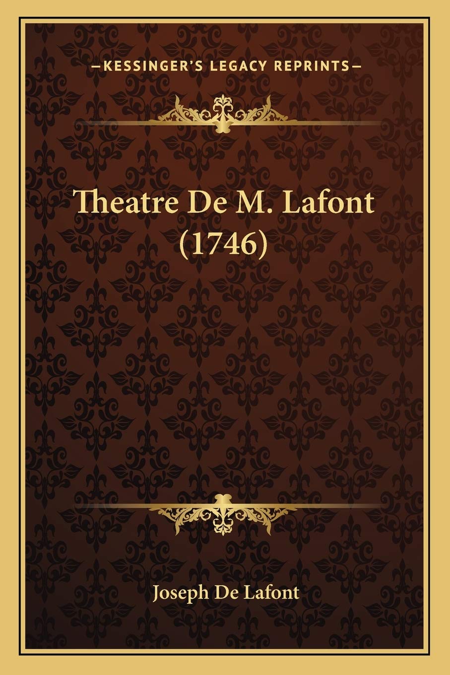 Theatre De M. Lafont (1746)
