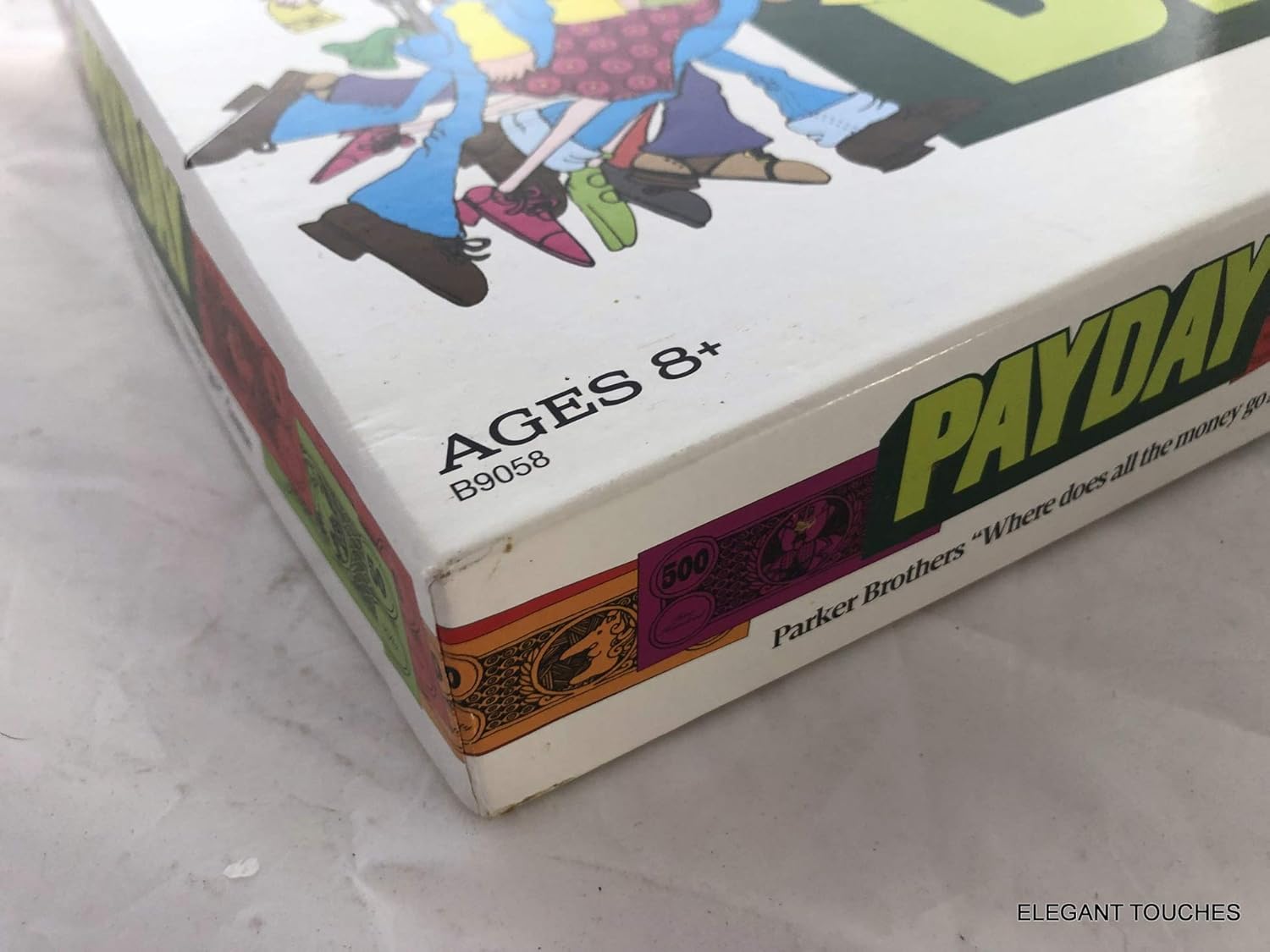 Hasbro Retro Series Payday Board Game, 1975 Edition Where Does All The Money Go, Ages 8 and Up, 2-4 Players