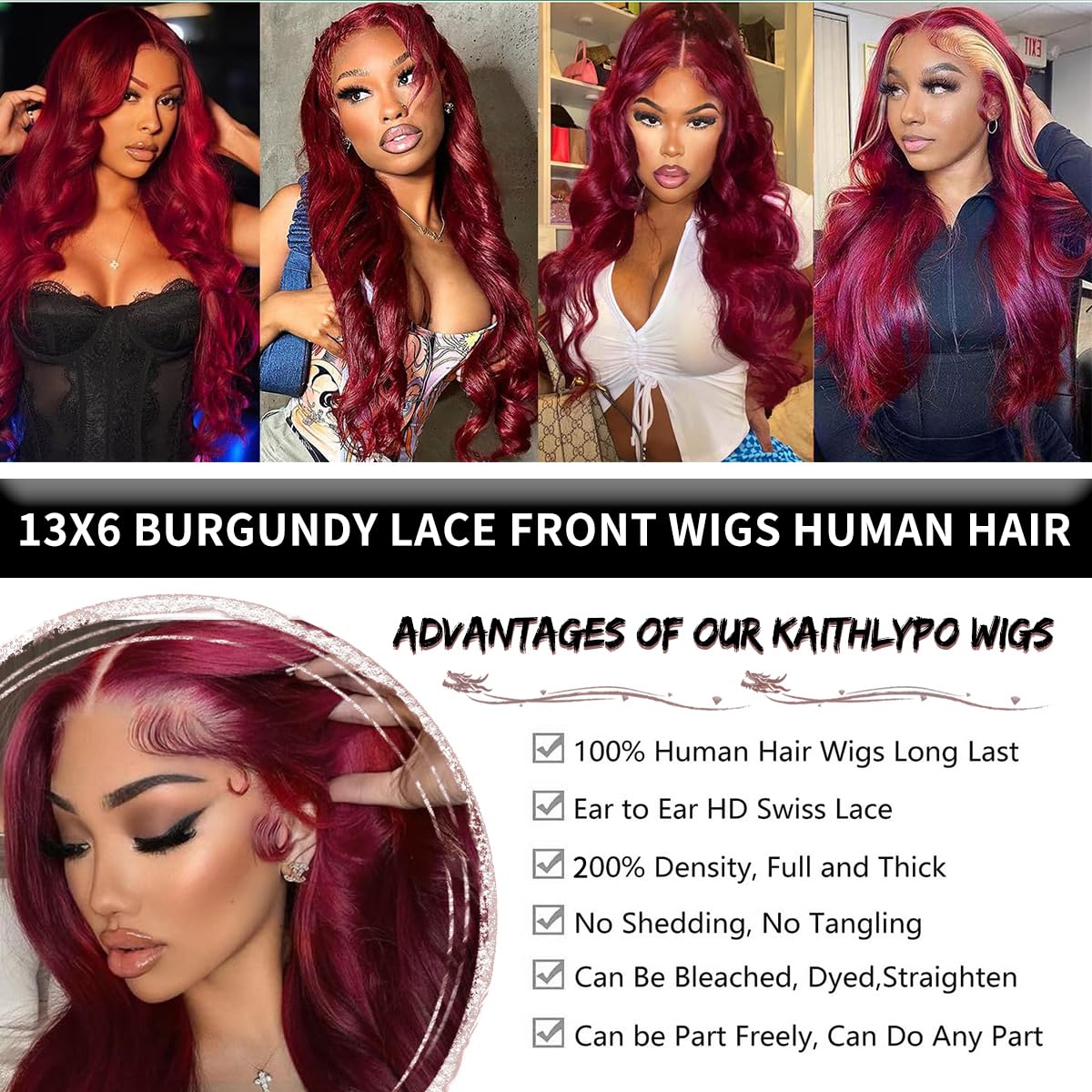 28 Inch 99J Burgundy Lace Front Wigs Human Hair 13x6 HD Transparent Red Wine 200 Density Body Wave Glueless Human Wigs With Baby Hair for Women